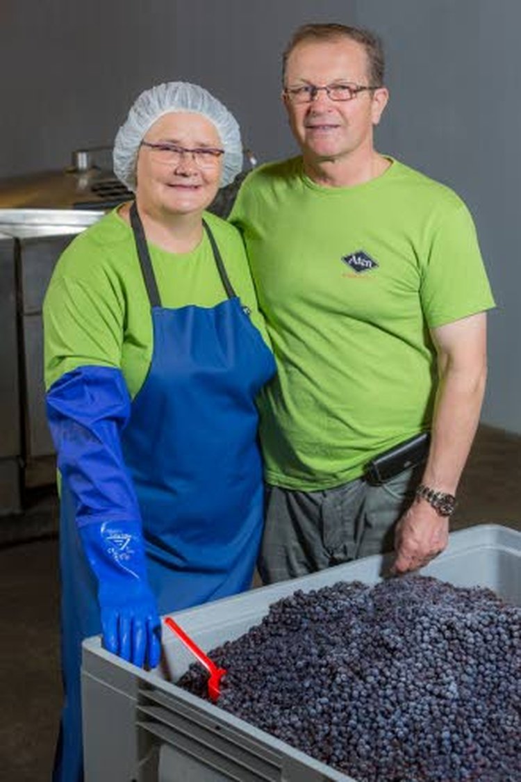 Pirjo ja Atte Valkiainen ryhtyivät vuonna 1997 jalostamaan marjoja täysmehuiksi, aluksi toiminimellä Aten marja-aitta. Sitä ennen he viljelijät kymmenkunta vuotta mansikkaa.